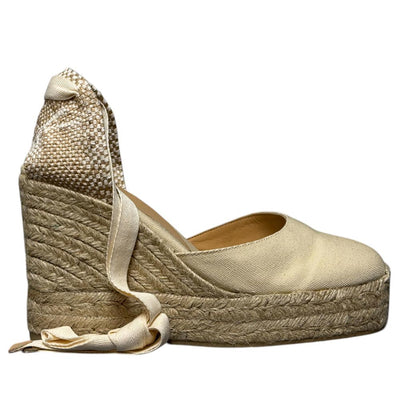 Alpargatas Castañer Carina/8ED/001 Ivory