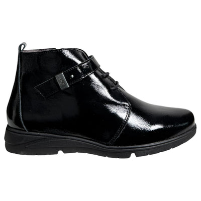 Botines Fluchos Styll F1562 Charol Negro