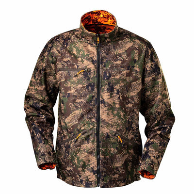 Chaqueta de Caza Chiruca Axe 08 Reversible Verde Naranja