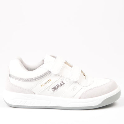 Zapatillas Demax Blanco Velcro