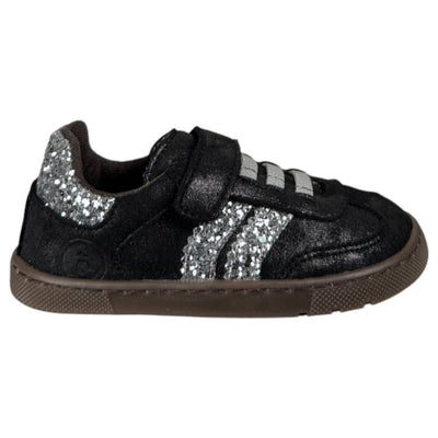 Deportivos Respetuosos Coqueflex 4415 Glitter Negro Plata