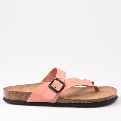 Sandalias Inter-Bios 7119 Carmín