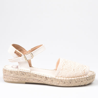 Sandalias de Esparto Toni Pons Eulalia Crudo