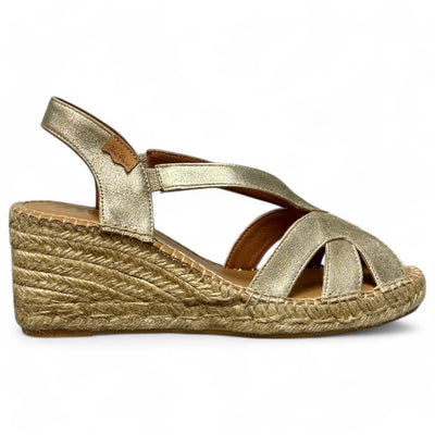 Sandalias de Esparto Toni Pons Lucia-As Champagne