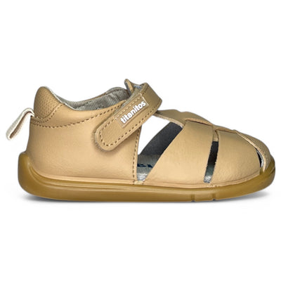 Sandalias Titanitos Respetuosas Eric B500 Crema