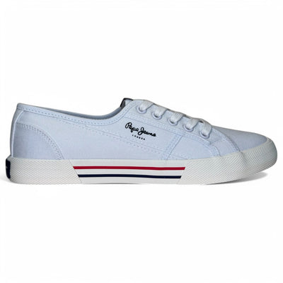 Zapatillas Pepe Jeans Brady Basic W PLS31287 800 Blanco