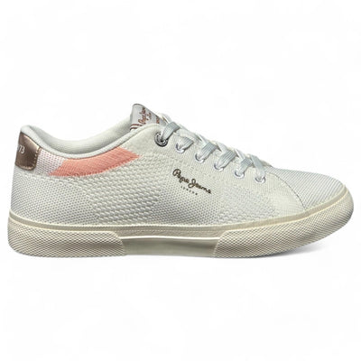 Zapatillas Pepe Jeans Kenton Knit W PLS31601 Blanco
