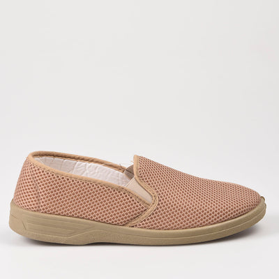 Zapatillas Selquir Rejilla 44373 Tostado