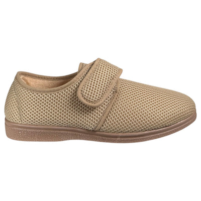 Zapatillas Selquir Rejilla Velcro 720 Tostado