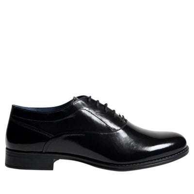 Zapatos La Valenciana Blúcher Antik 4482 Negro