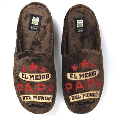 Zapatillas de Casa Marpen Slippers Papá 500IV22 Marrón