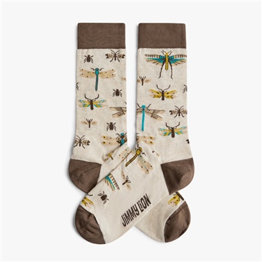 Calcetines Jimmy Lion Insects Beige