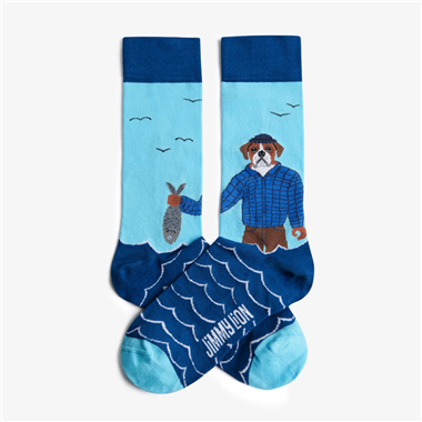 Calcetines Jimmy Lion The Fisherman Azul