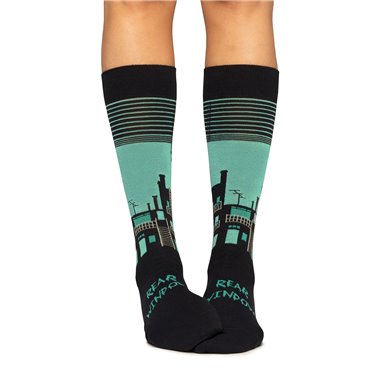 Calcetines Jimmy Lion Hitchcock Rear Window Spy Turquoise