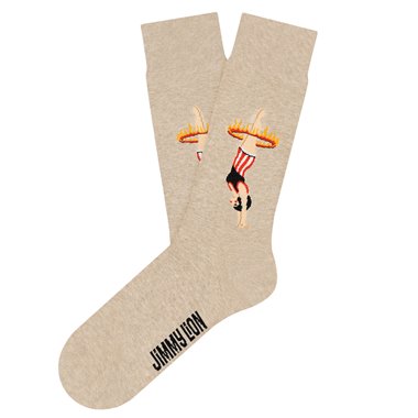 Calcetines Jimmy Lion Ring Of Fire Beige