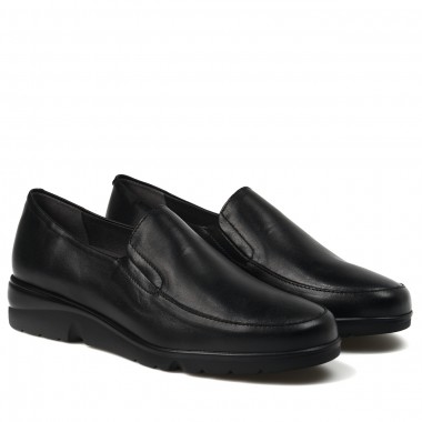Zapatos Pitillos Copete Elásticos 105 Negro
