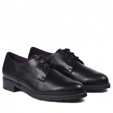 Zapatos Pitillos Cordones 5451 Negro