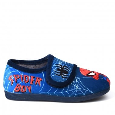 Zapatillas de Casa Natalia Gil Spider Boy 7823 Marino