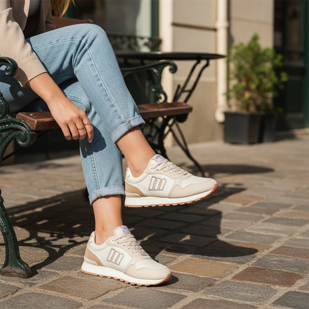 Cómo combinar unas zapatillas deportivas de mujer