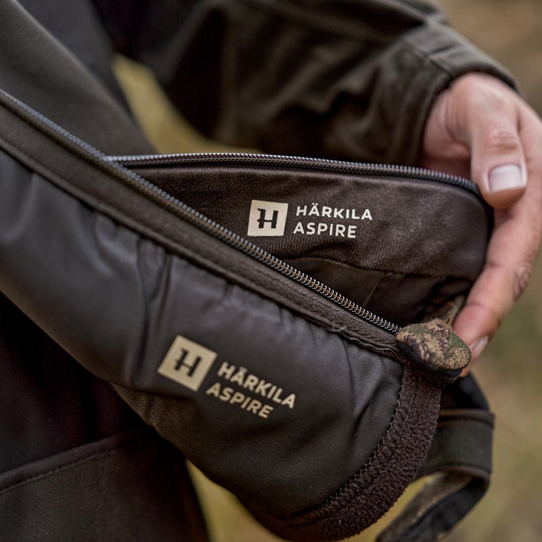Chaqueta Härkila Aspire HWS Hunting Verde