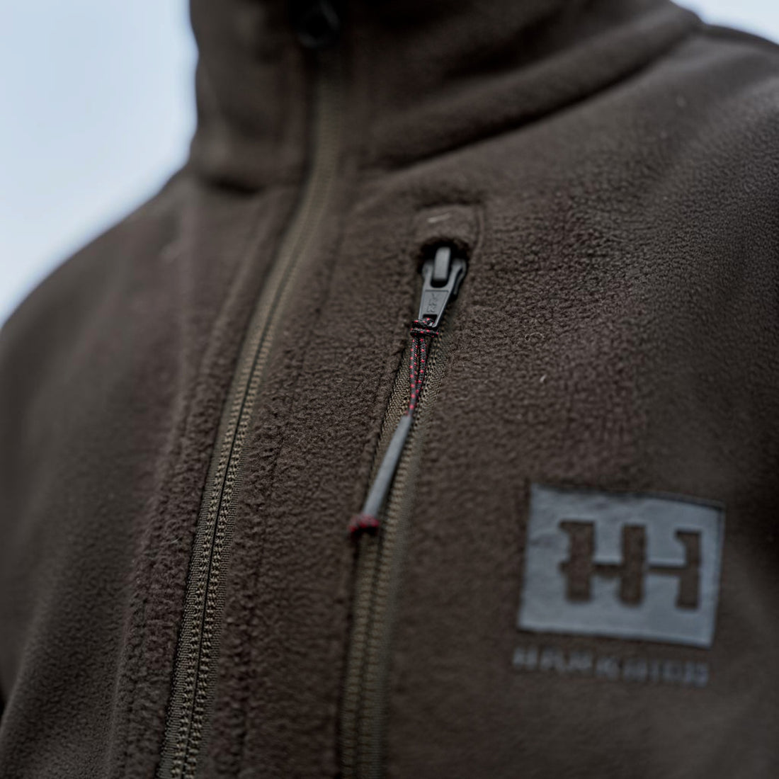 Chaleco Härkila Aspire Fleece Marrón
