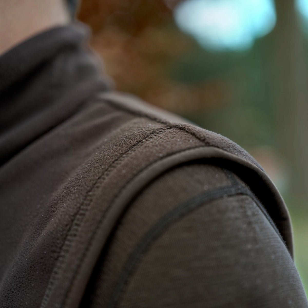 Chaleco Härkila Aspire Fleece Marrón