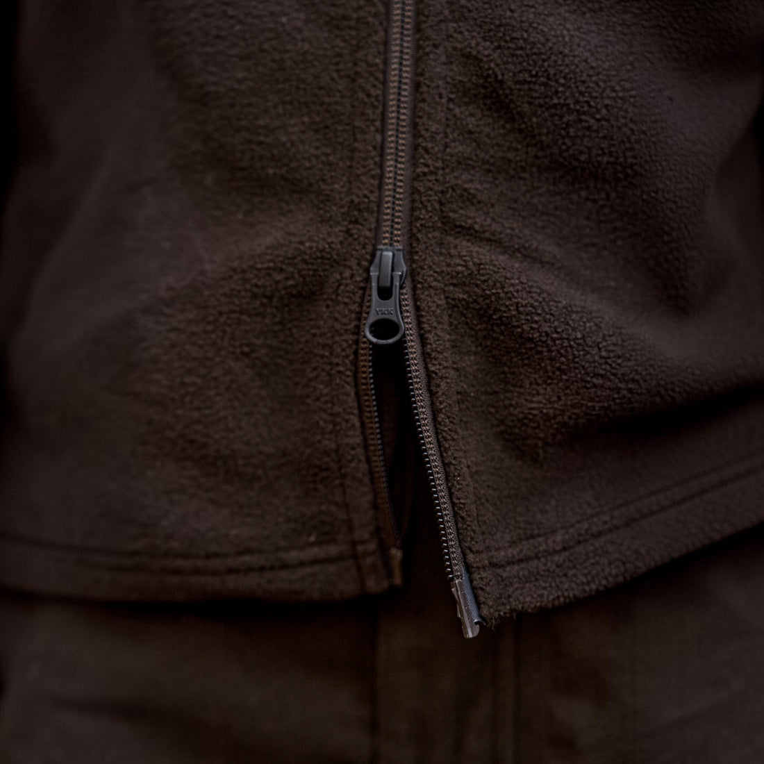 Chaleco Härkila Aspire Fleece Marrón