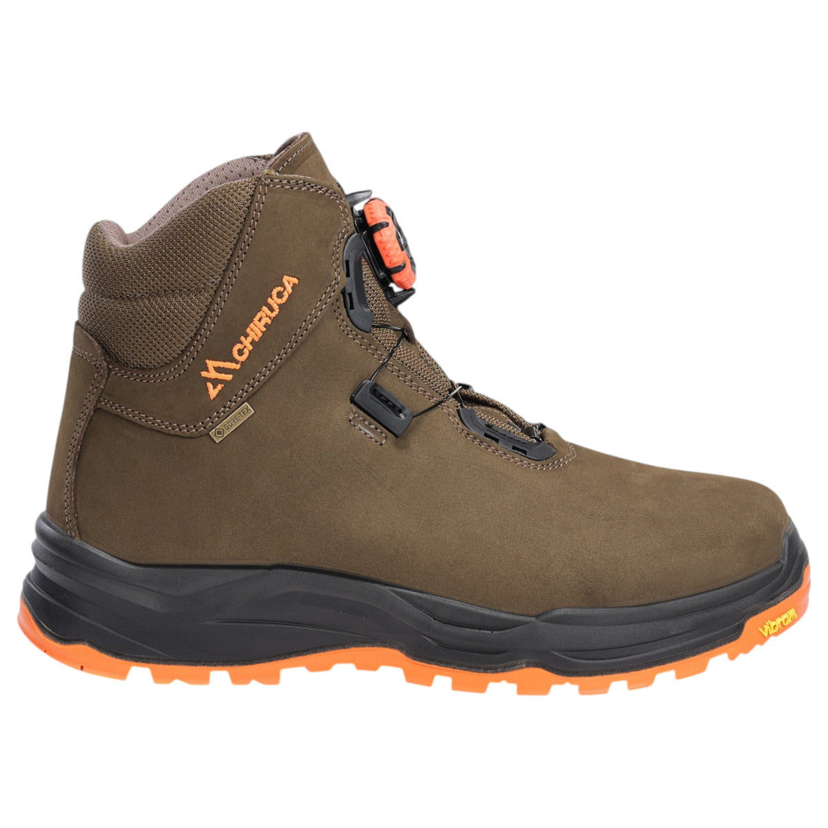 Botas de montaña y trekking Unisex Chiruca Cares Boa 08 Hi Vis Gore-Tex Verde