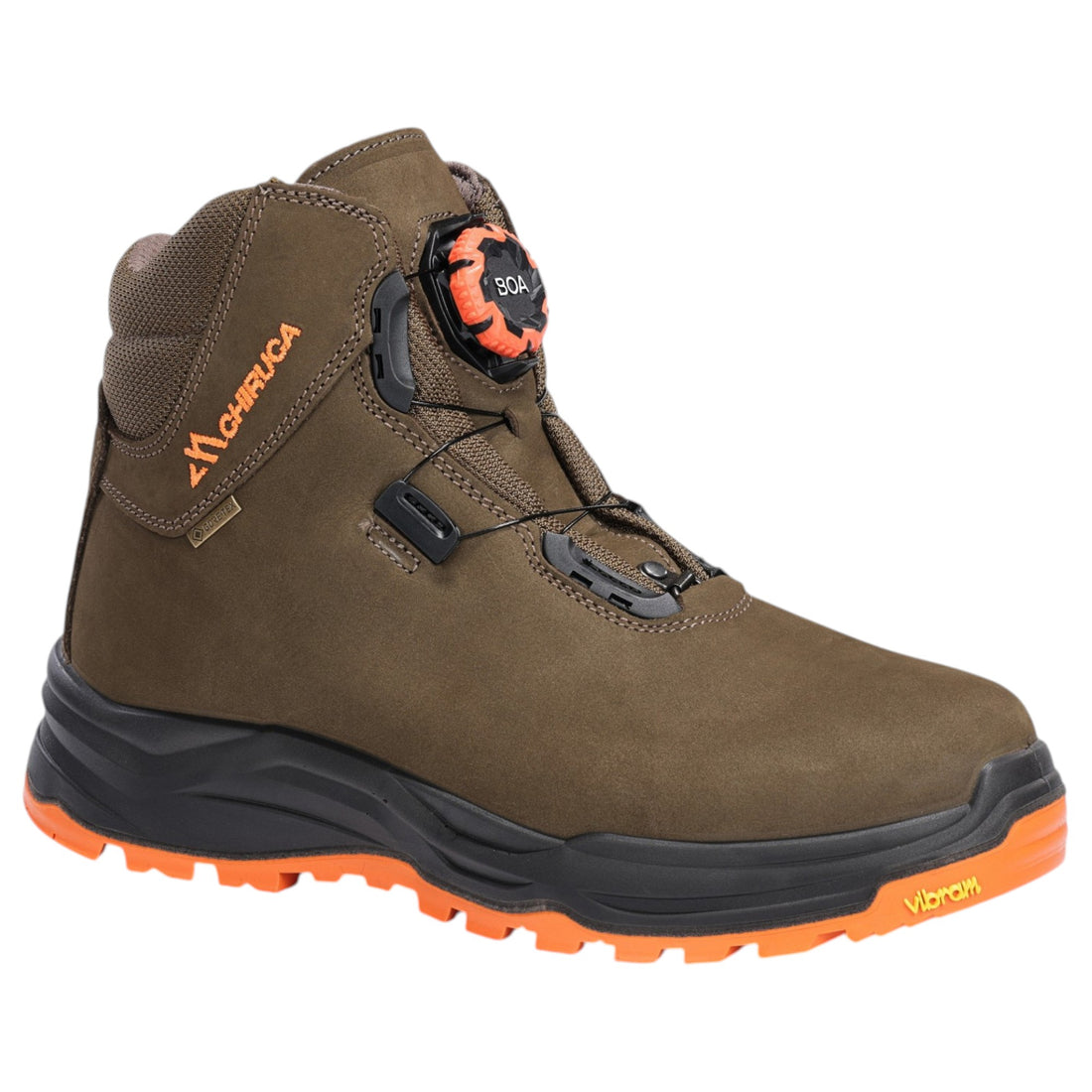 Botas de montaña y trekking Unisex Chiruca Cares Boa 08 Hi Vis Gore-Tex Verde