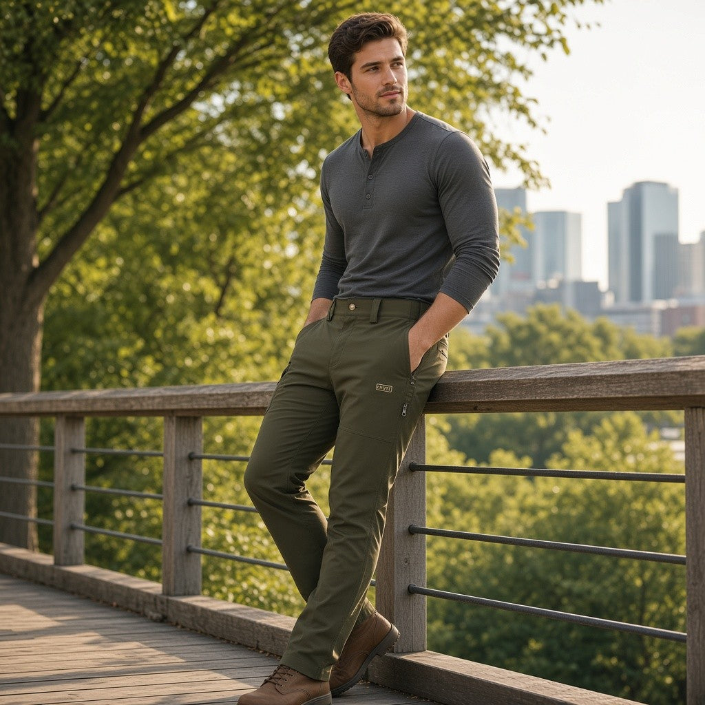 Pantalones Hart Seebuck-T XHSEBT Verde