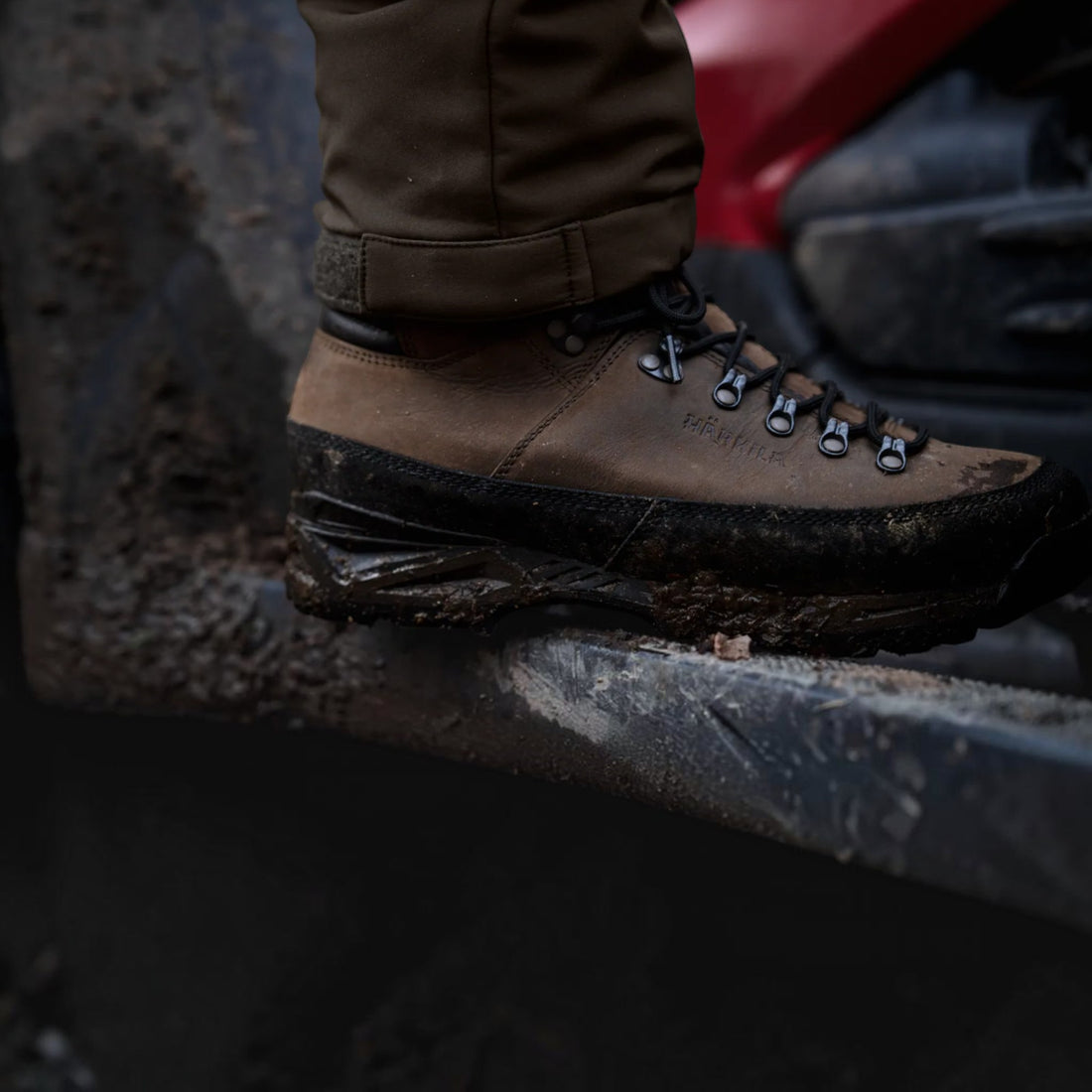 Botas de montaña y caza Härkila Saxnäs Hi GTX Marrón Oscuro