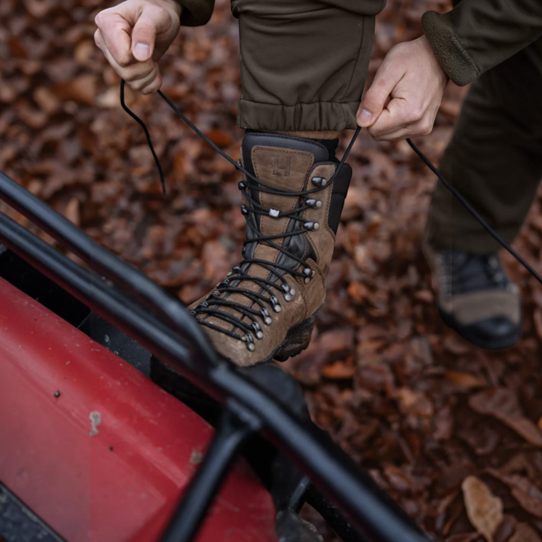 Botas de montaña y caza Härkila Saxnäs Hi GTX Marrón Oscuro