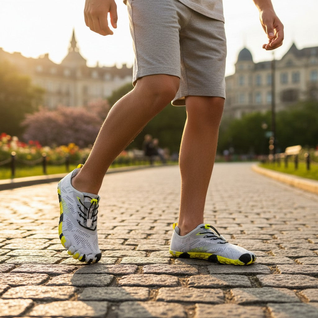 Zapatos Barefoot Saguaro Smart II XZA0139LR Gris Amarillo