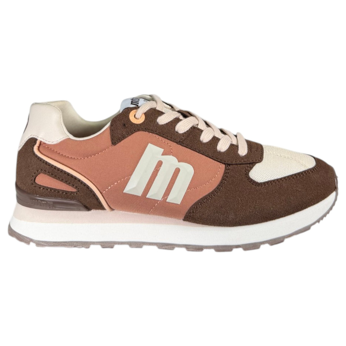 Zapatillas Mustang Joggo 60021 Nude Marrón