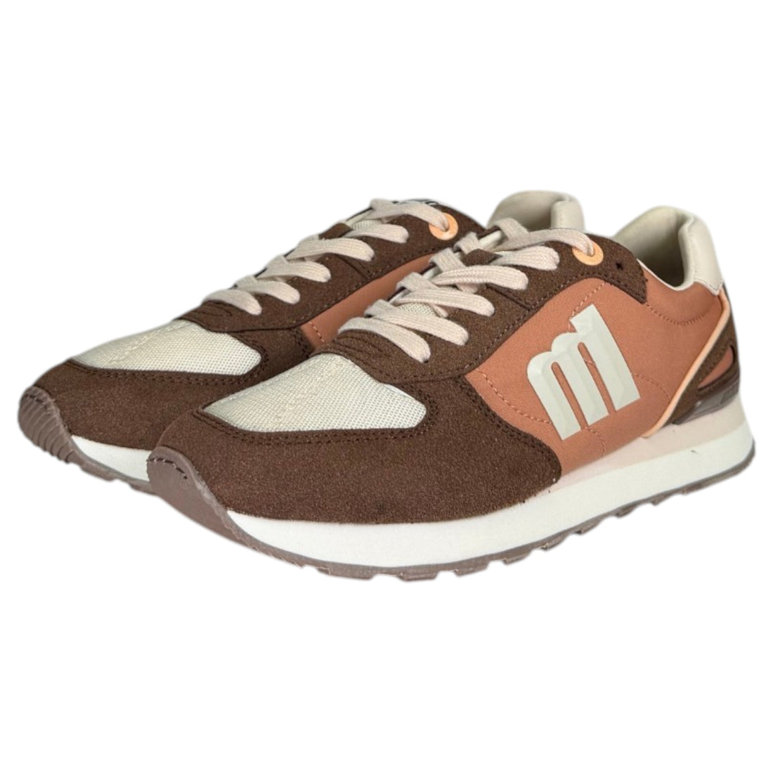 Zapatillas Mustang Joggo 60021 Nude Marrón