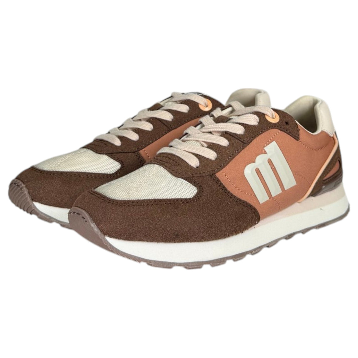 Zapatillas Mustang Joggo 60021 Nude Marrón