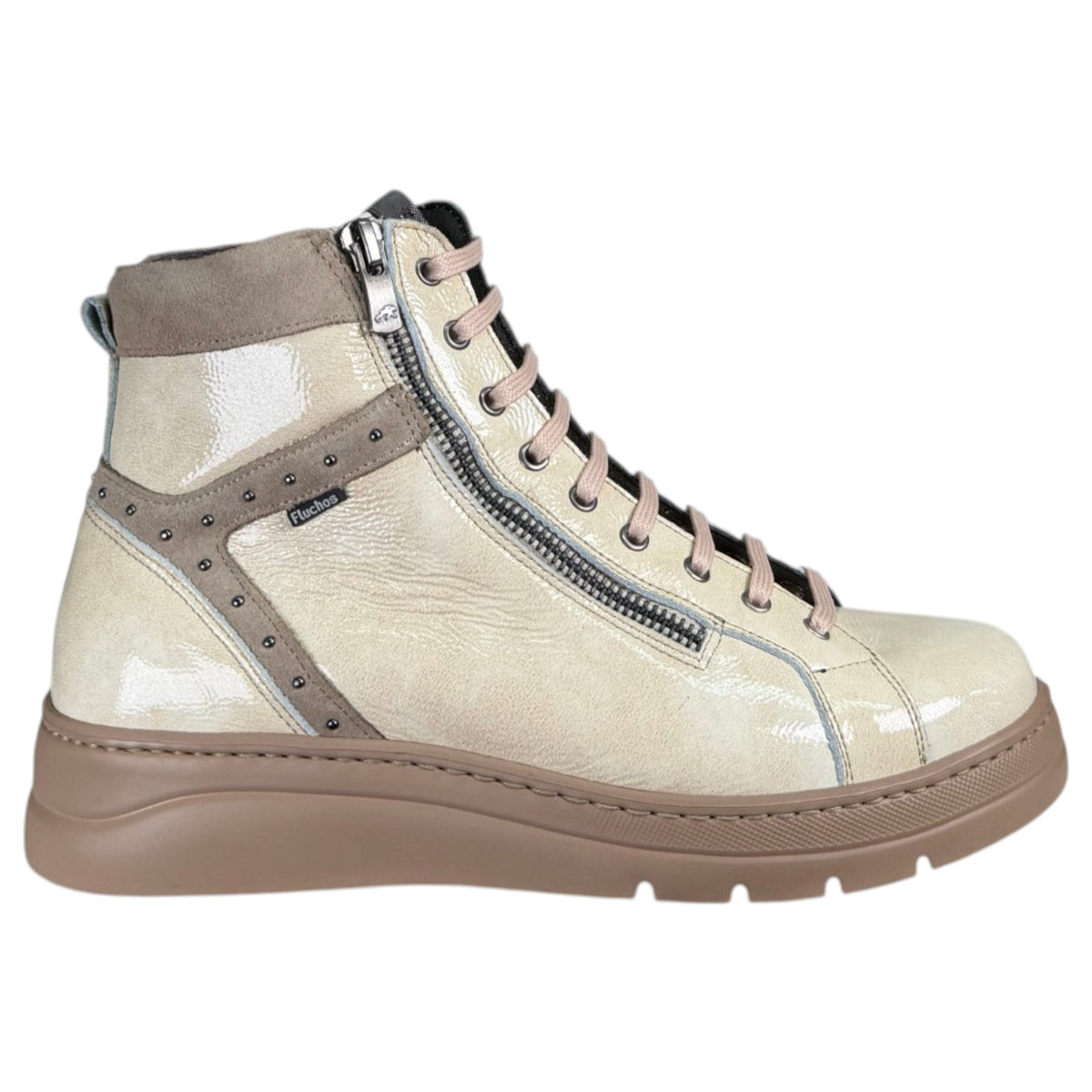 Botines Fluchos Deportivos Pompas F2250 Beige