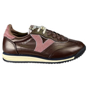 Zapatillas Victoria Saturno Metal y Serraje 1158117 Marrón