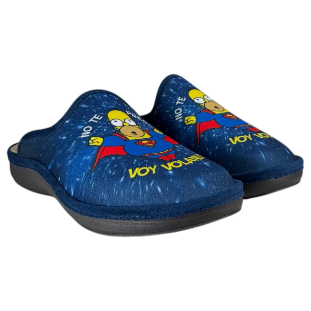 Zapatillas de Casa Salvi Simpson Voy Volando 09T463 Marino