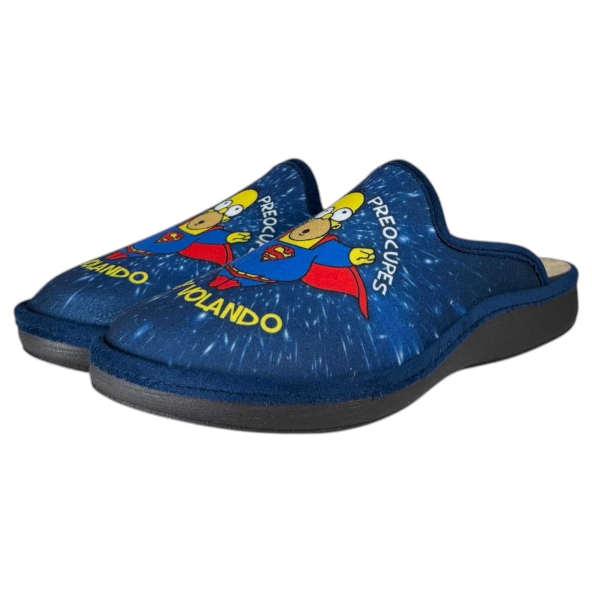 Zapatillas de Casa Salvi Simpson Voy Volando 09T463 Marino