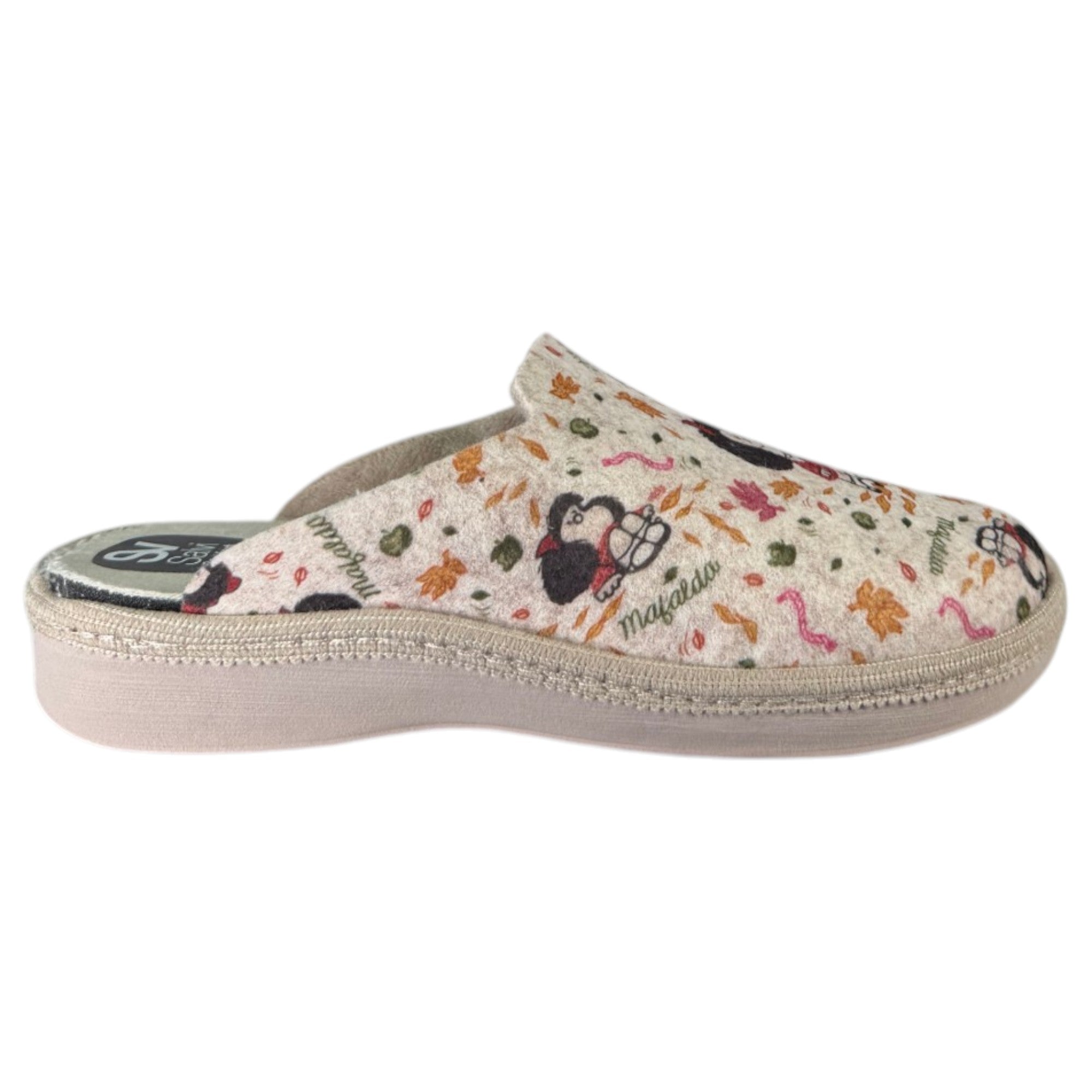 Zapatillas de Casa Salvi Mafalda 76T615 Arena
