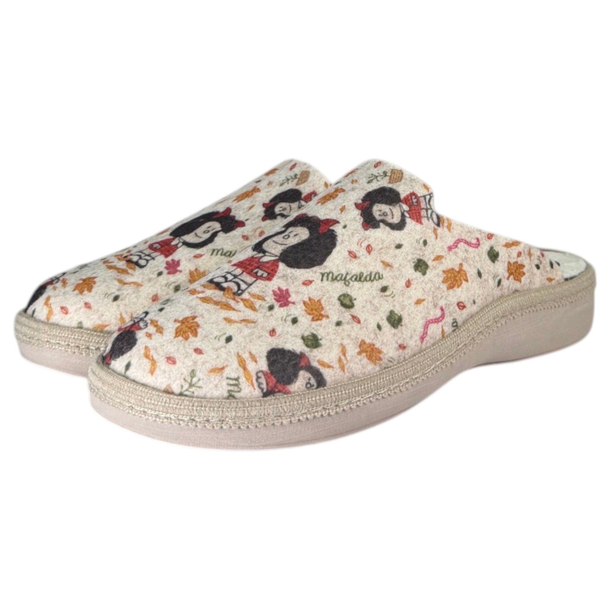 Zapatillas de Casa Salvi Mafalda 76T615 Arena