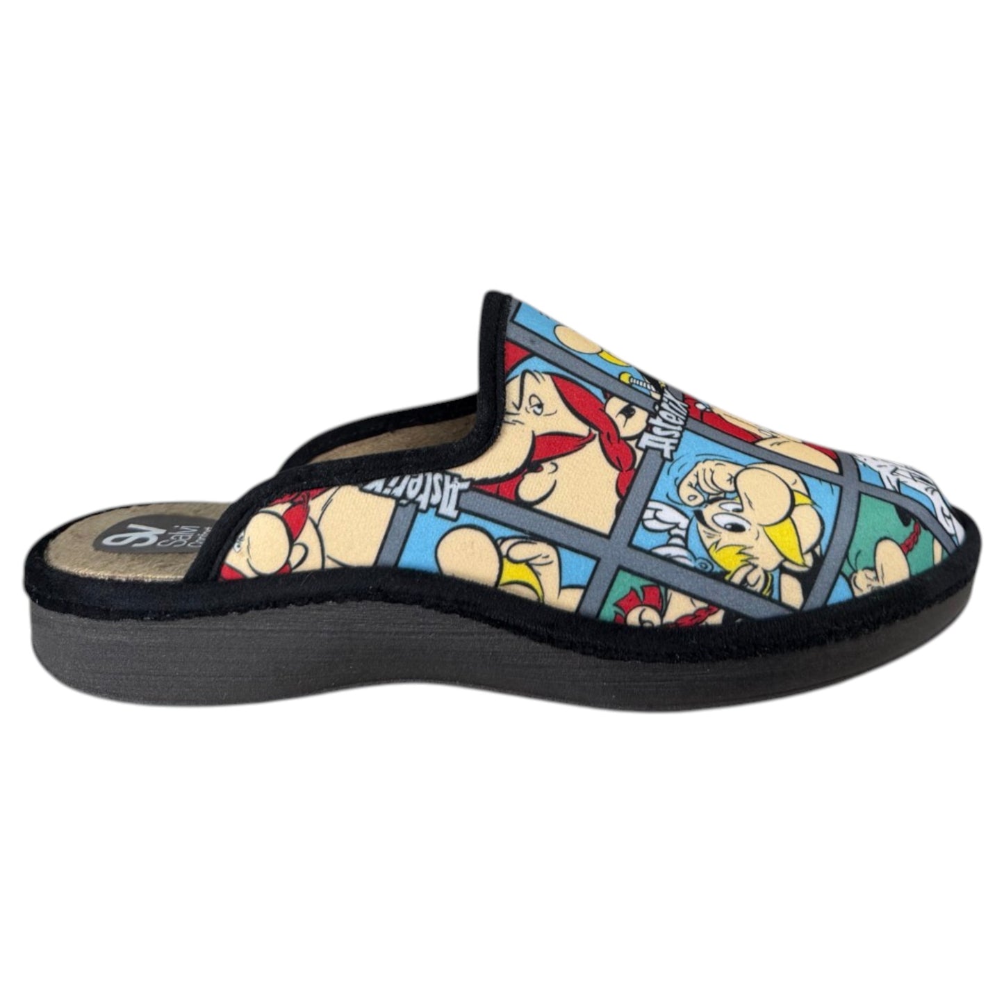 Zapatillas de Casa Salvi Astérix 09T420 Negro