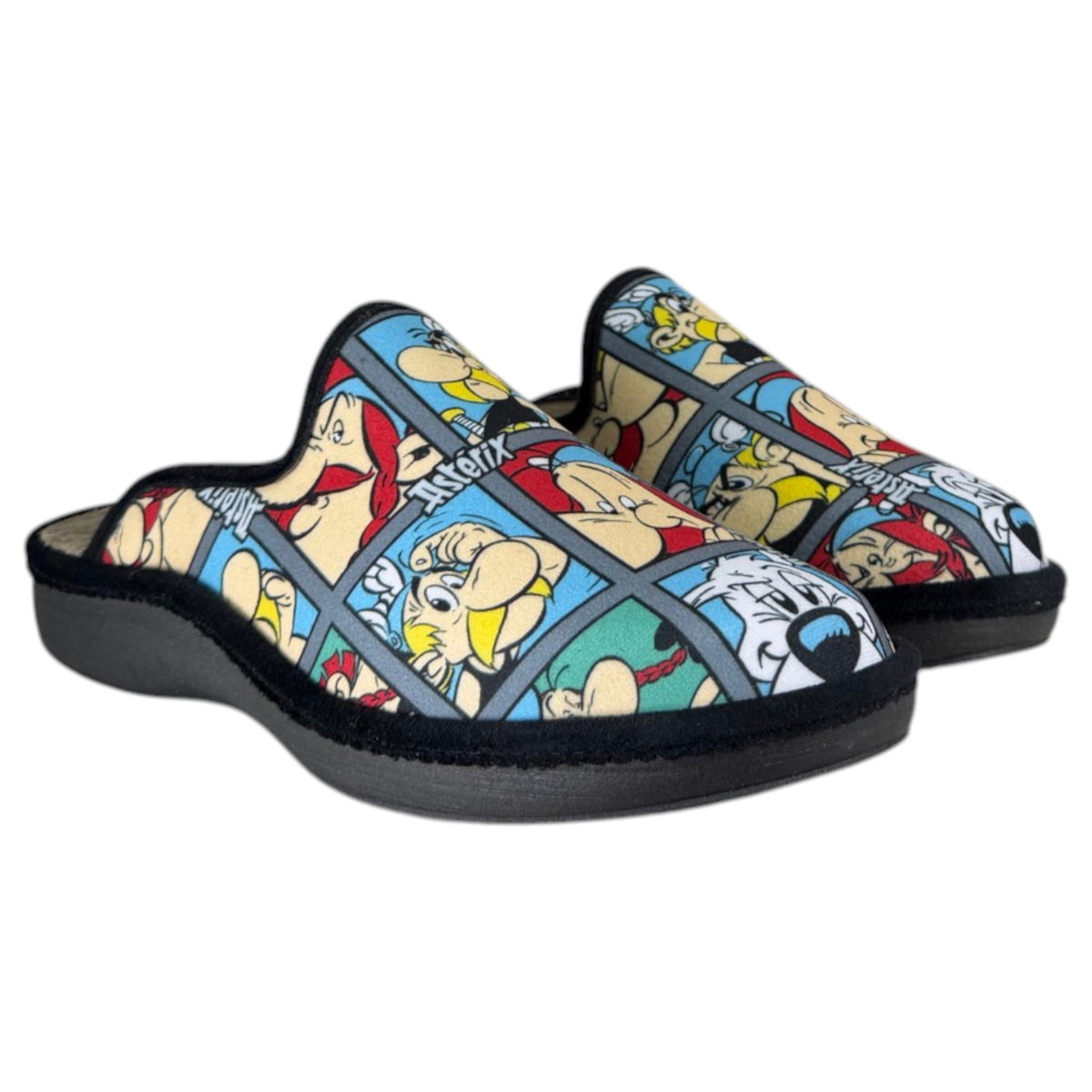 Zapatillas de Casa Salvi Astérix 09T420 Negro