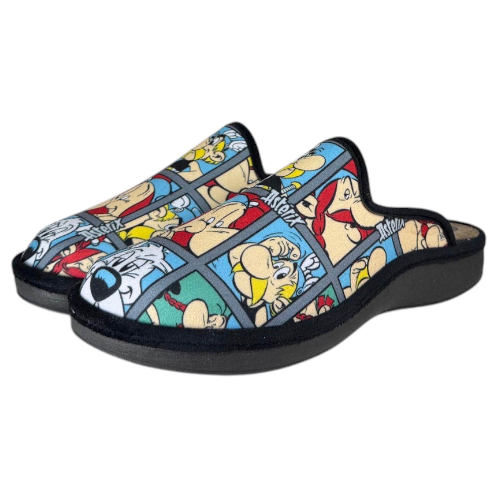 Zapatillas de Casa Salvi Astérix 09T420 Negro