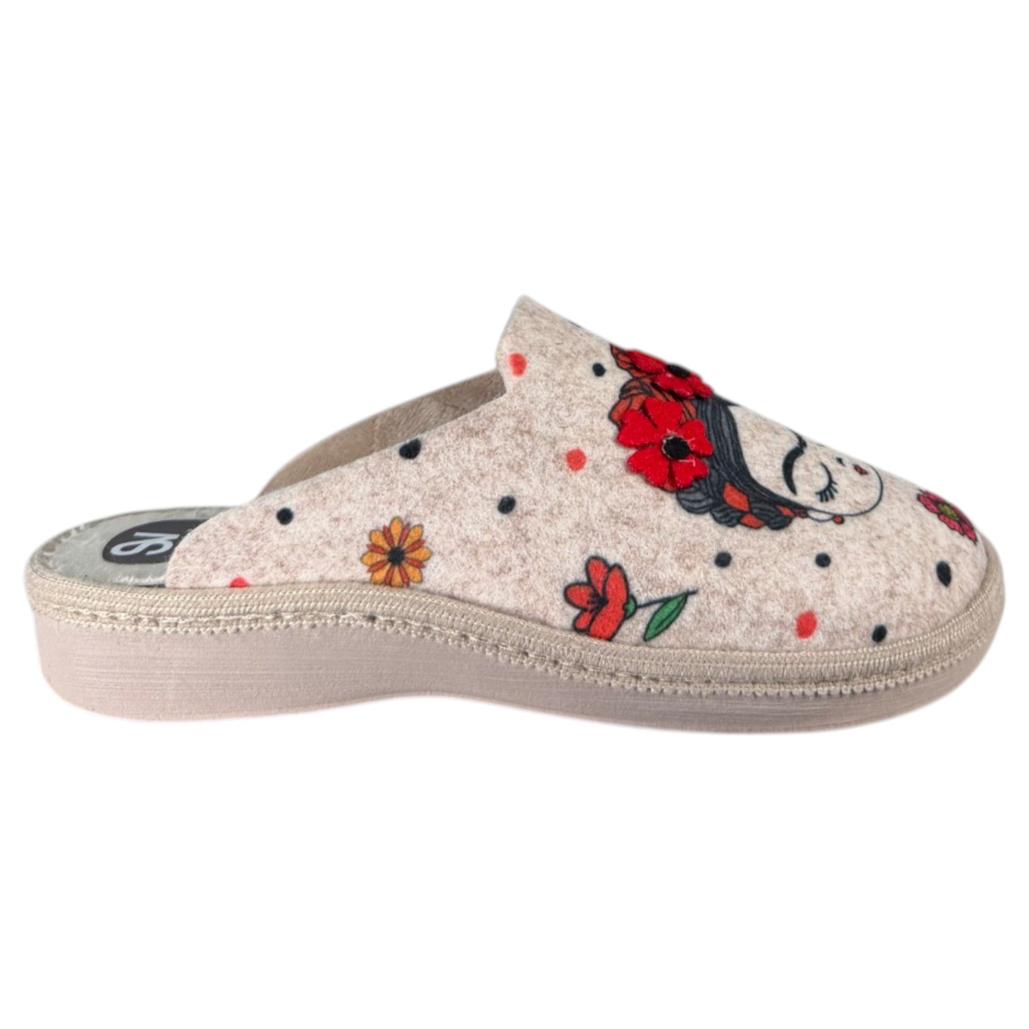 Zapatillas de Casa Salvi Viva la Vida 76T610 Arena