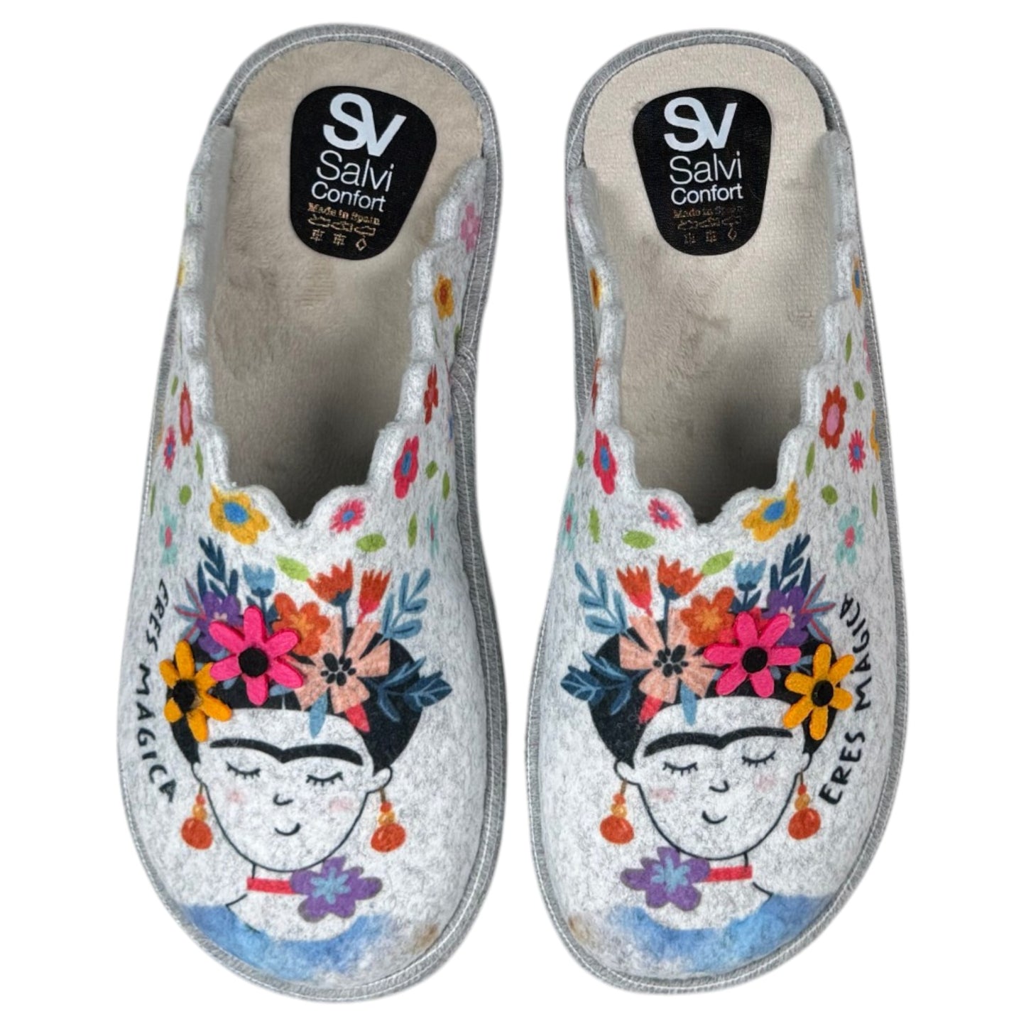 Zapatillas de Casa Salvi Frida 18T609 Nieve