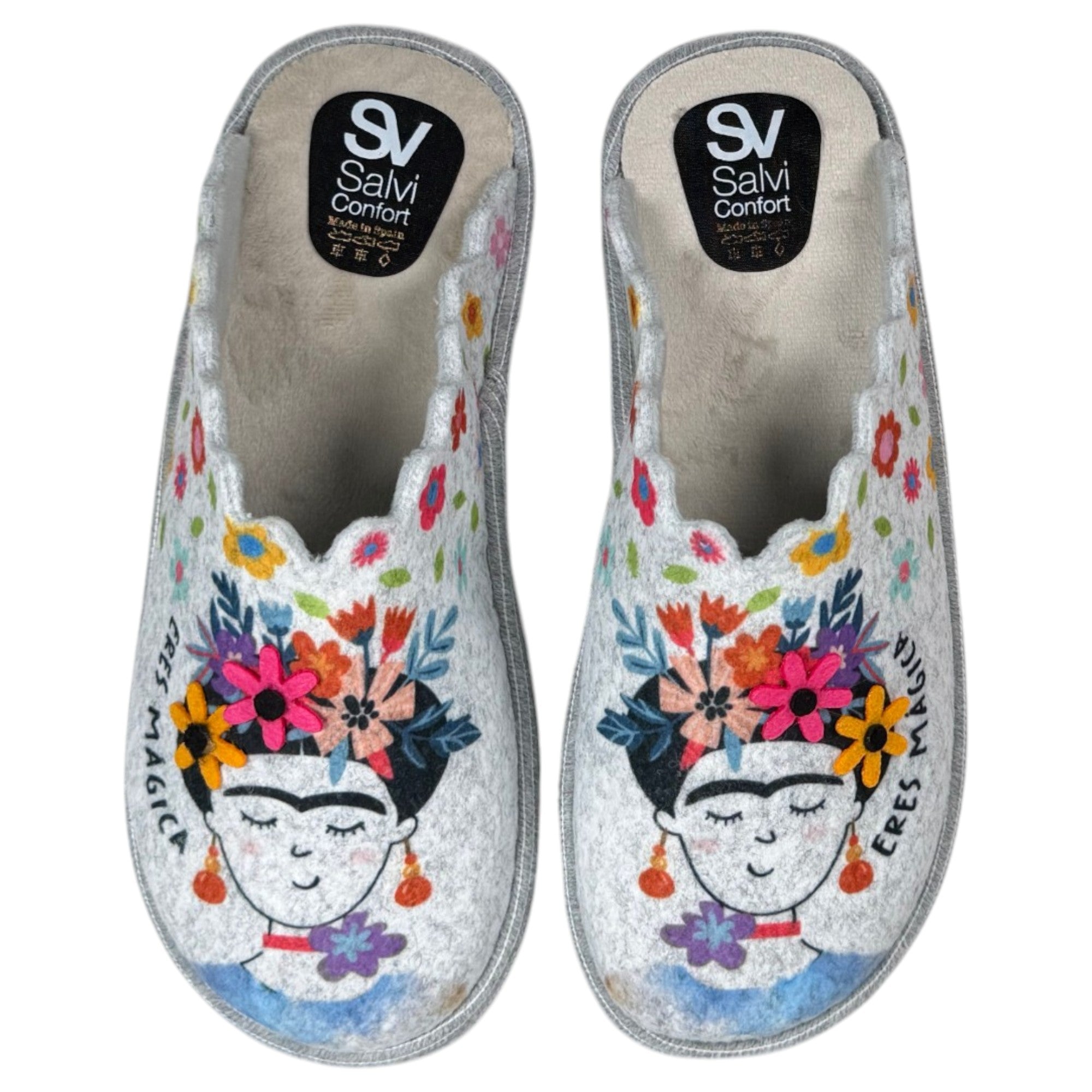 Zapatillas de Casa Salvi Frida 18T609 Nieve