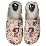 Zapatillas de Casa Salvi Mafalda 76T615 Arena