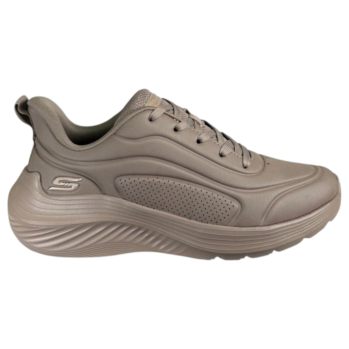 Zapatillas Skechers BOBS Sport Squad Waves 117485 Taupe